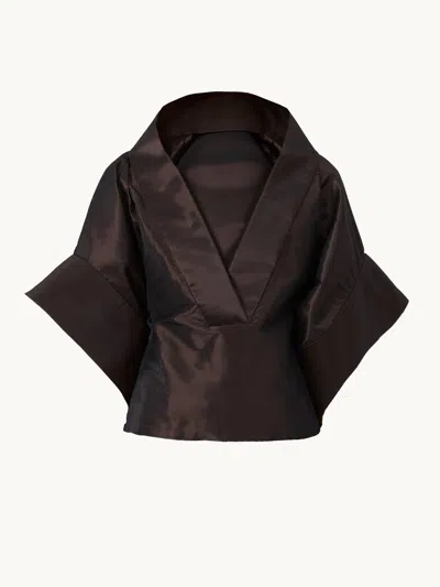 Kallmeyer Winslow Top Espresso Xs In Brown