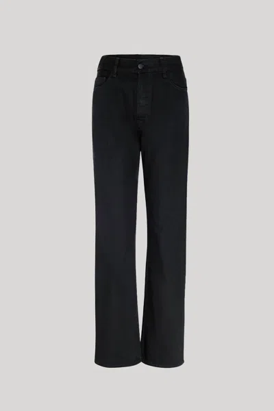 Kallmeyer Women's Farah Classic Bootcut Jeans In Black Stretch Denim In Multi