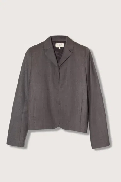 Kallmeyer Women's Iman Shrunken Blazer In Brown In Gray