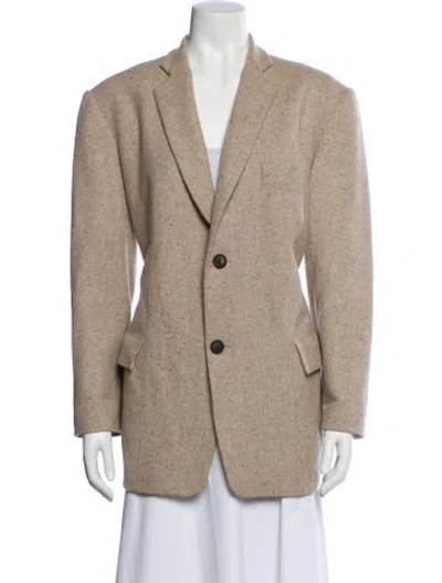 Pre-owned Kallmeyer Wool Blazer In Neutral