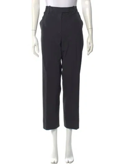 Pre-owned Kallmeyer Wool Straight Leg Pants In Gray