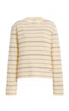 Kallmeyer Wynn Long-sleeve Cotton Tee In Neutral