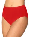 Kallure Women's Full Brief Swim Bottom In Red In Red