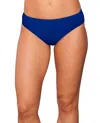 Kallure Women's Hipster Swim Bottom In Blue In Blue