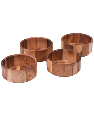Kalmar Home Individual Salad Bowl In Brown