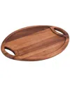 KALMAR HOME KALMAR HOME OVAL TRAY WITH HANDLE - LARGE