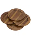Kalmar Home Set Of 4 Charger Plates
