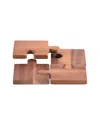 Kalmar Home Set Of 4 Puzzle Piece Coasters