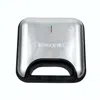 Kalorik 6037838 Stainless Steel Nonstick Surface 4-in-1 Sandwich Maker - Black & Silver