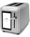 Kalorik Vivid 2-slice Tft Toaster With Touchscreen In Silver