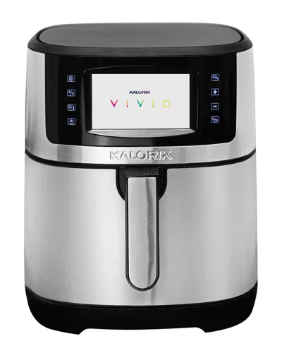 Kalorik Vivid 7qt Full Color Display Air Fryer In Gray