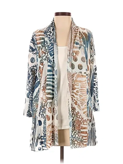 Pre-owned Kamana Kimono In Blue