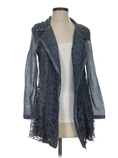 Pre-owned Kamana Kimono In Blue