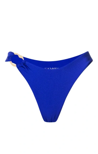 Kamari Swim Women's Blue Nala Cheeky Ring- Indy