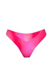Kamari Swim Women's Pink / Purple Berry Boomerang Bikini Bottoms In Pink/purple