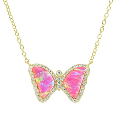 Kamaria Women's Mini Opal Butterfly Pink