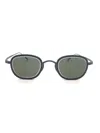 Kamemannen Kmn 1221 Sunglasses In Mbk/bk (sun)