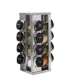 Kamenstein Kitchenaid Heritage 16 Jar Spice Rack In Gray