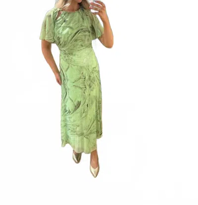 Kameya Women's Maxi Dress In Green