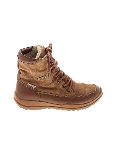 Pre-owned Kamik Ankle Boots In Brown