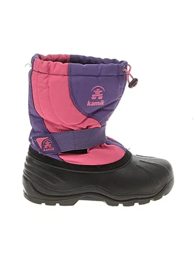 Pre-owned Kamik Kids' Boots In Black