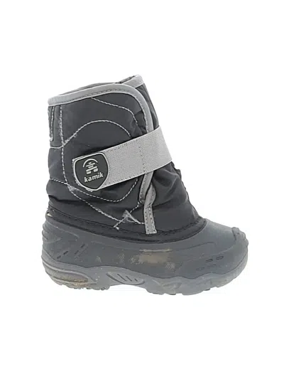 Pre-owned Kamik Kids' Boots In Black