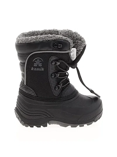 Pre-owned Kamik Kids' Boots In Black