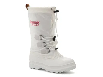 Kamik Canuck Waterproof Snow Boot In Animal Print