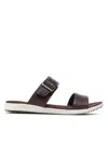 Kamik Cara Slide In Burgundy In Red