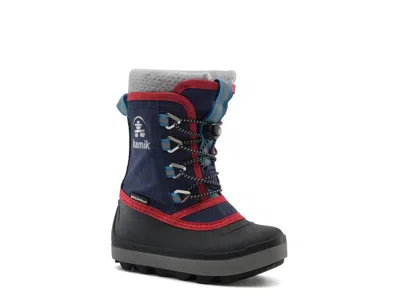 Kamik Cascade Snow Boot Kids' In Navy