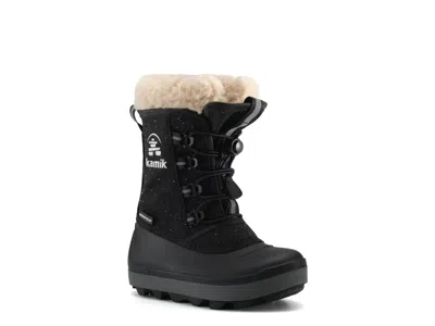 Kamik Cascade Waterproof Snow Boot Kids' In Black