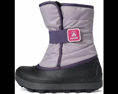 Kamik Kids' Girl's Snowbug 7 Boots In Lilac In Gray
