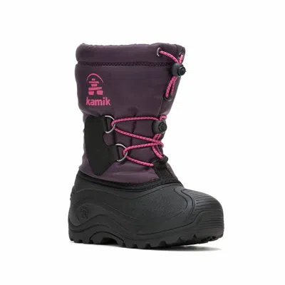 Kamik Kids' Girls' North Pole Winter Boots In Purple In Multi