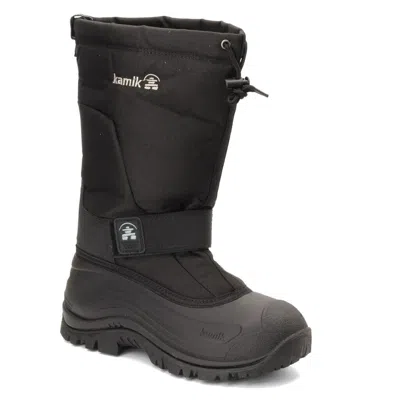 Kamik Greenbay 4 Nk0200s-blk Boots Men's Us 12 Black Waterproof Snow Boot Zpo420