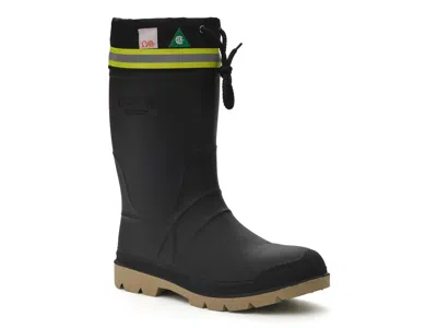 Kamik Horse Pro Waterproof Steel Toe Work Boot In Black