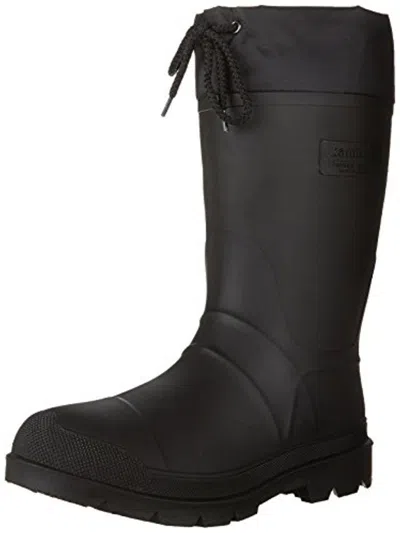 Kamik Hunter Mens Rubber Lined Winter Boots In Black
