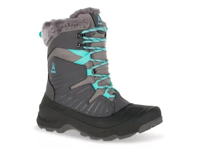 Kamik Iceland Snow Bootie In Gray