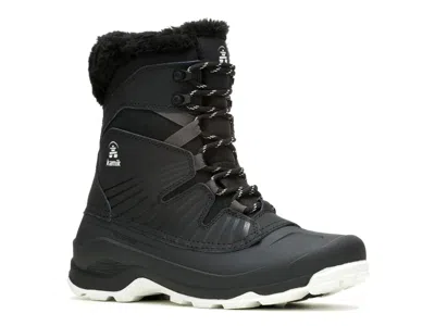 Kamik Icelandf Waterproof Snow Boot In Black