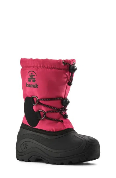 Kamik Kids' Northpole Snow Boot In Magenta