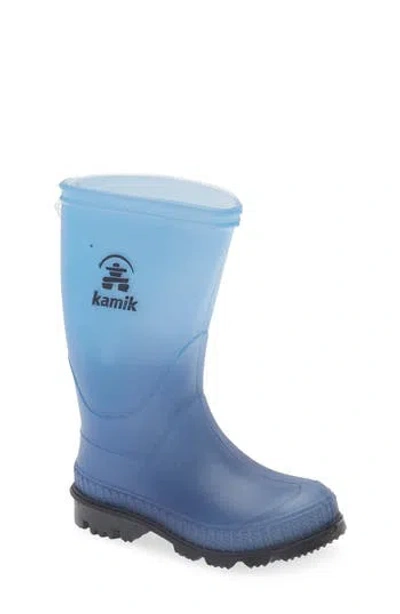 Kamik Kids' Stomp Rain Boot In Blue