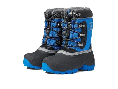 Kamik Luke (toddler/little Kid/big Kid) Kid's Shoes Black/blue : 8 Toddler M, Textile/synthetic In Multi