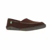 Kamik Men's Leanback Slip On Slipper In Dark Brown In Multi