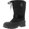 Kamik Mens Waterproof Winter & Snow Boots In Black