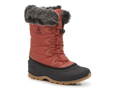 Kamik Momentum 3 Waterproof Snow Boot In Red