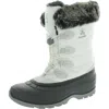 Kamik Momentum 3 Womens Faux Fur Lined Mid-calf Winter & Snow Boots In White