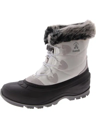 Kamik Momentum 3 Womens Quilted Faux Fur Winter & Snow Boots