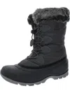 KAMIK MOMENTUM 3 WOMENS QUILTED FAUX FUR WINTER & SNOW BOOTS