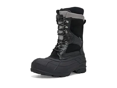 Kamik Nationplus Men's Boots Black: 9 D - Medium, Suede In Multi