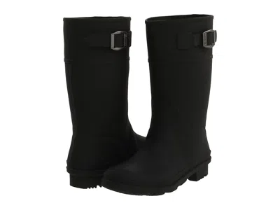 Kamik Raindrops (little Kid/big Kid) Girls Shoes Black : 4 Big Kid M, Rubber