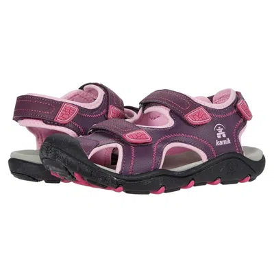 Kamik Kids'  Seaturtle Hk9042 Sandals Toddlers Purple Closed Toe Fisherman Htat1201
